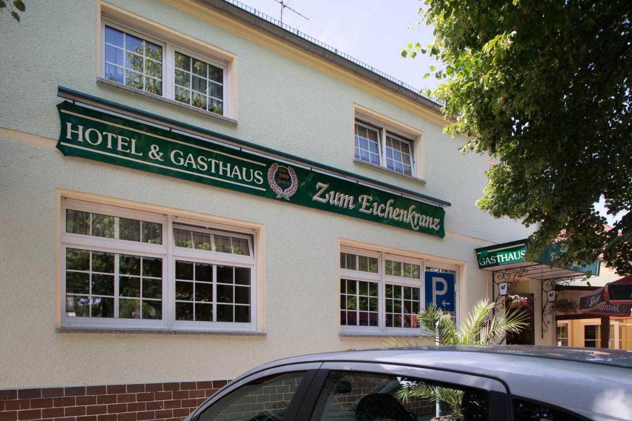 Hotel&Gasthaus Zum Eichenkranz Luckenwalde Exterior foto